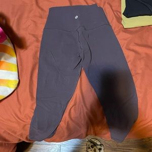 Lululemon align crops